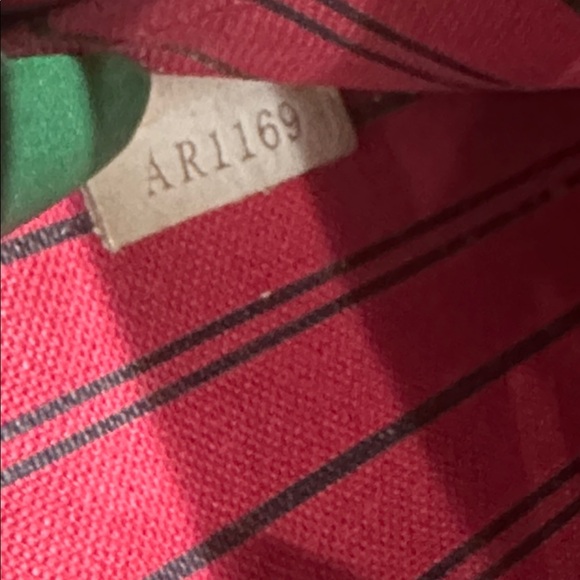 Louis Vuitton Brown Monogram Pouch with Red Accent - Picture 8 of 10